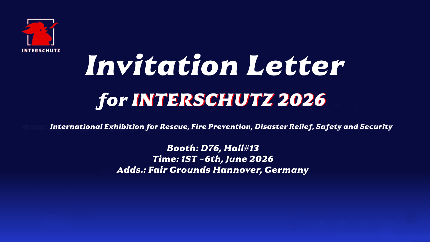 Invitatio calida ad visitandum nostrum Booth apud INTERSCHUTZ 2026 in Hanovera